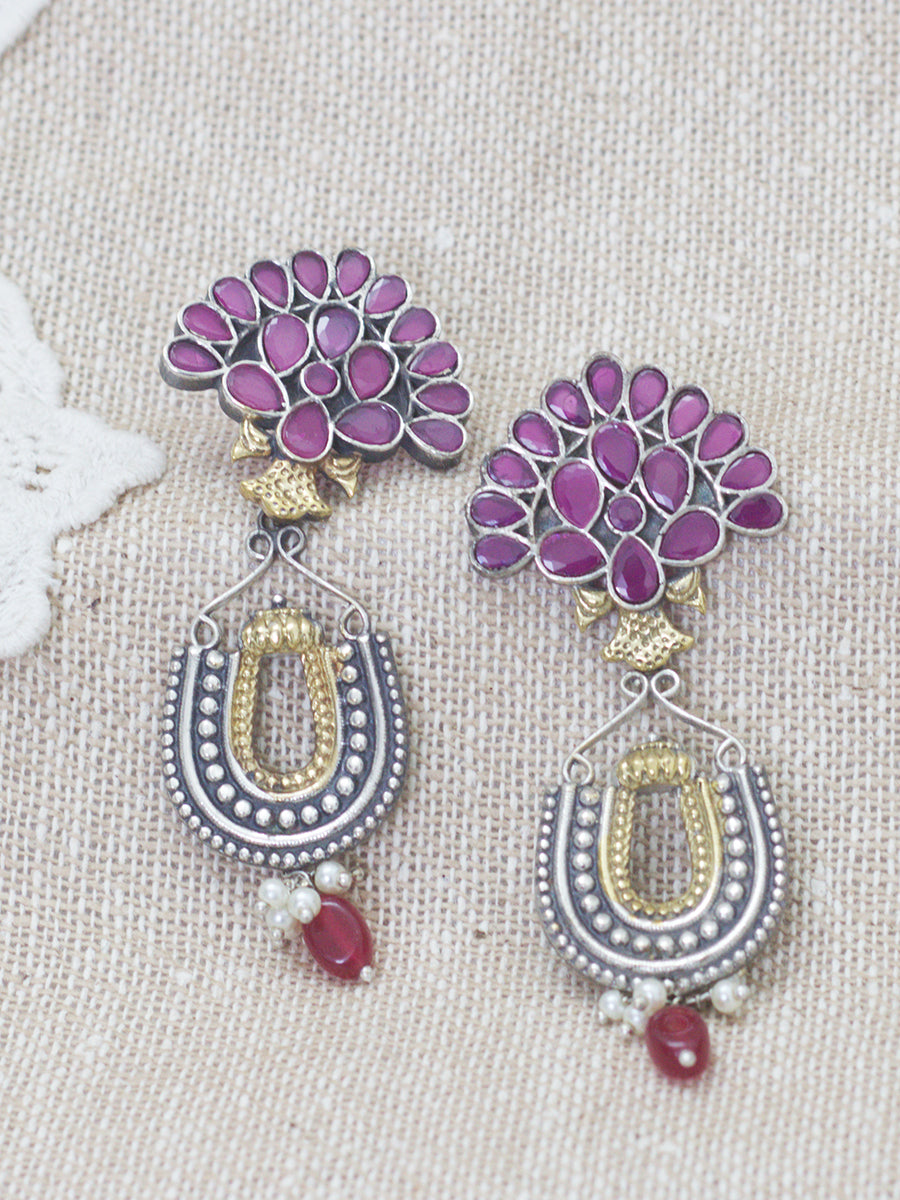 Two Tone Earrings